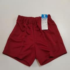 体操服ショートパンツ S エンジ／後ろポケット付き／ヒットユニオンのサムネイル