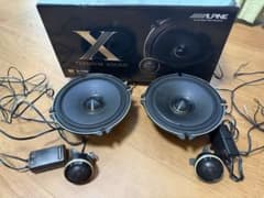 ALPINE X-170S 17cmセパレート2ウェイスピーカー - メルカリ
