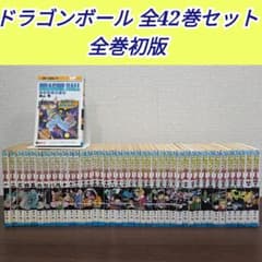 希少 DRAGON BALLドラゴンボール 全42巻セット 全巻初版 D02 - メルカリ