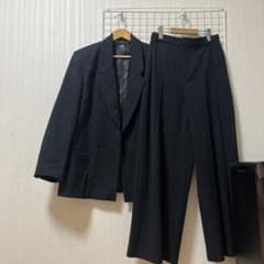 ZARA セットアップ ジャケット パンツ ストライプ ネイビー - メルカリ