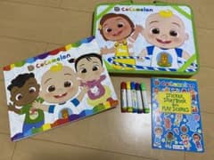 (値下げ)ココメロン　カラーブック　シール　画板つきのサムネイル