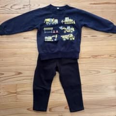 キッズ 男の子 長袖　薄手トレーナー パンツ　セットのサムネイル