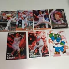 カルビー プロ野球チップス 広島東洋カープ カードセットのサムネイル