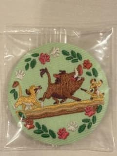 ディズニー刺繍缶バッジ　ライオンキングのサムネイル