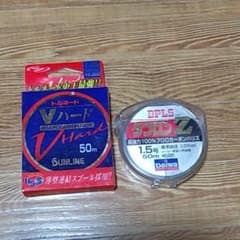 フロロカーボンハリス　サンライン、ダイワのサムネイル