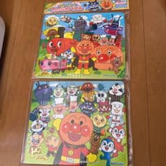 アンパンマン　お風呂でも遊べる　やわらかパズル×2のサムネイル