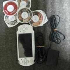 PsP1000本体と、ソフトのサムネイル