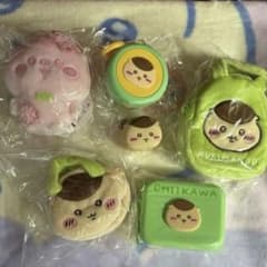 【ゆうパケットプラス発送】新品未使用。ちいかわ　くりまんじゅうグッズ6点セット！のサムネイル