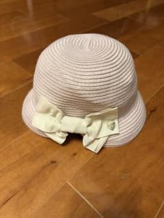 petit main 麦わら帽子 46cm リボン付きのサムネイル
