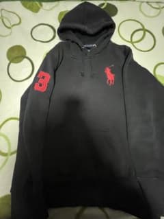 RALPH LAUREN 黒 パーカー Mサイズのサムネイル