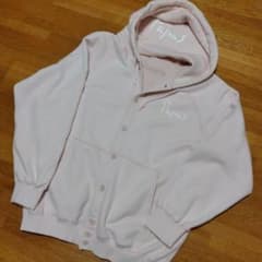 PAPAS XL(LL) スウェットパーカー フード付き 前あきボタン - メルカリ