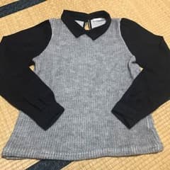 レトロガール 襟付きニットのサムネイル