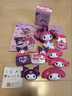 【ハッピーセット】サンリオ マイメロディ クロミ おもちゃセット コンプリートのサムネイル