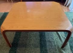 希少90cm】天童木工 乾三郎デザイン 座卓 ローテーブル ミッド