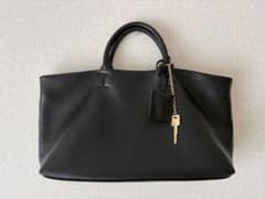 完売品SLOBE IENA レザートートバッグ 2WAY 牛革 黒 - メルカリ