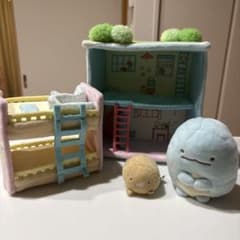 ✩︎値下げすみっコぐらし ぬいぐるみ ハウス 二段ベッド セットのサムネイル
