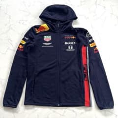 ア*爪様 PUMA レッドブルレーシング ホンダ F1 パーカー S ネイビー 美品✨PUMA レッドブルレーシング ホンダ F1 パーカー S ネイビー