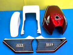 118 CBX400F 外装セット 赤白1型/ カラー /BEET - メルカリ