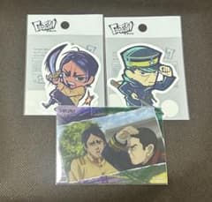 ゴールデンカムイ PLAZA イートゥーン　ステッカー　鯉登　月島　金カム