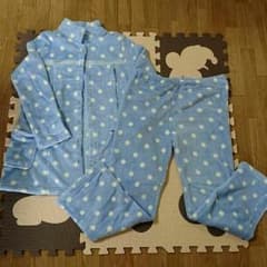 授乳パジャマ 上下セット 水玉のサムネイル