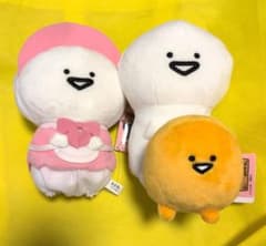 문구와 함께 부루부루 포옹 오메카시 봉제 인형 세트