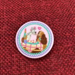 ディズニー刺繍缶バッジのサムネイル