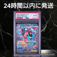 PSA10】メガゲッコウガex SAR #87245 - メルカリ