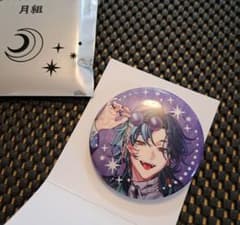 にじさんじ 魁星 缶バッジ IMPACT キラキラ缶バッジ 月組 - メルカリ