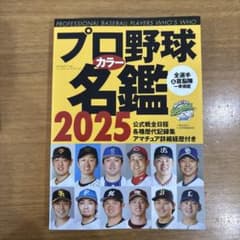 プロ野球カラー名鑑 2025年のサムネイル