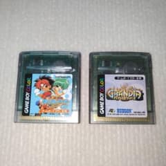 ゲームボーイカラー ソフト 2本セット モンコレナイト グランディアのサムネイル