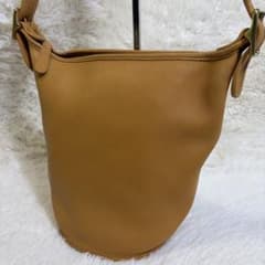 希少カラー✨️】 オールドコーチ レザー バケツ型 ショルダーバッグ