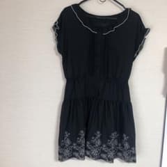 花柄ワンピース　入学式のサムネイル