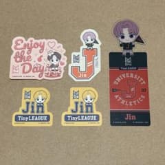 BTS TinyTAN モバイルステッカー ブックマーク Jin ジン - メルカリ
