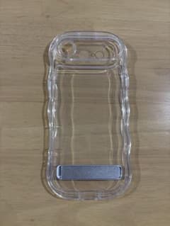 iPhone17air用ケース スタンド付き クリアのサムネイル