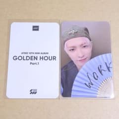 ateez ホンジュン golden hour soundwave 扇子 トレカ - メルカリ