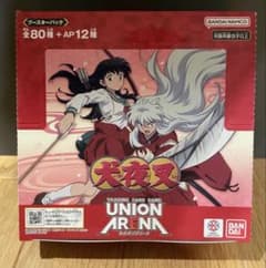 ①【テープ付未開封】 ユニオンアリーナ 犬夜叉 1BOX UNION ARENA