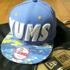 ★つくってあそぼ♪様専用★【new  era】YUMS  帽子  キャップのサムネイル