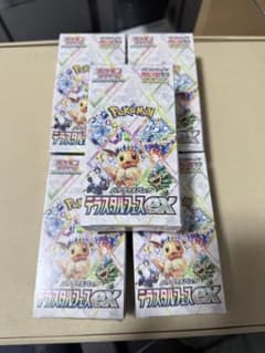テラスタルEX 5Box ブラックボルト1Box シュリンク付き