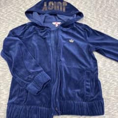 JUICY COUTURE ネイビー パーカー Sのサムネイル