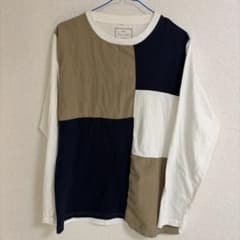 ikka クレイジーパターン 長袖カットソー Lのサムネイル