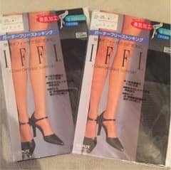 黒 ストッキング 2足セットのサムネイル