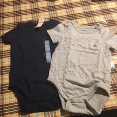 そうママさん専用 GAP 紺色半袖ロンパースのサムネイル