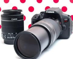 Canon kiss x7i❤ダブルレンズセット❤スマホ転送♪❤初心者おススメ