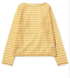 オーシバルORCIVAL☆ボーダー柄のシアーカットソー☆シースルーシャツ