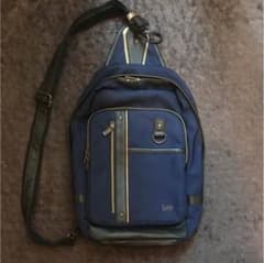 最終値下げ‼️  Lee ショルダーバッグ BLUEのサムネイル