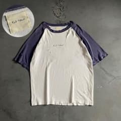 90's” Karl Helmut”茄子紺“鬼フェード”襤褸 t-shirt - メルカリ
