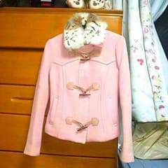 バーバリーブルーレーベルのダッフルコートのサムネイル
