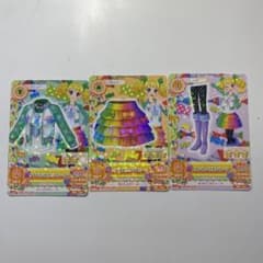 【美品】アイカツ カードセット リボンデザインのサムネイル