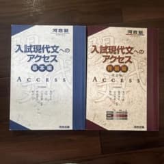 入試現代文へのアクセス 基本編 発展編のサムネイル