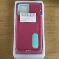 【iPhone13】ケース ローズピンク ミント 衝撃吸収のサムネイル